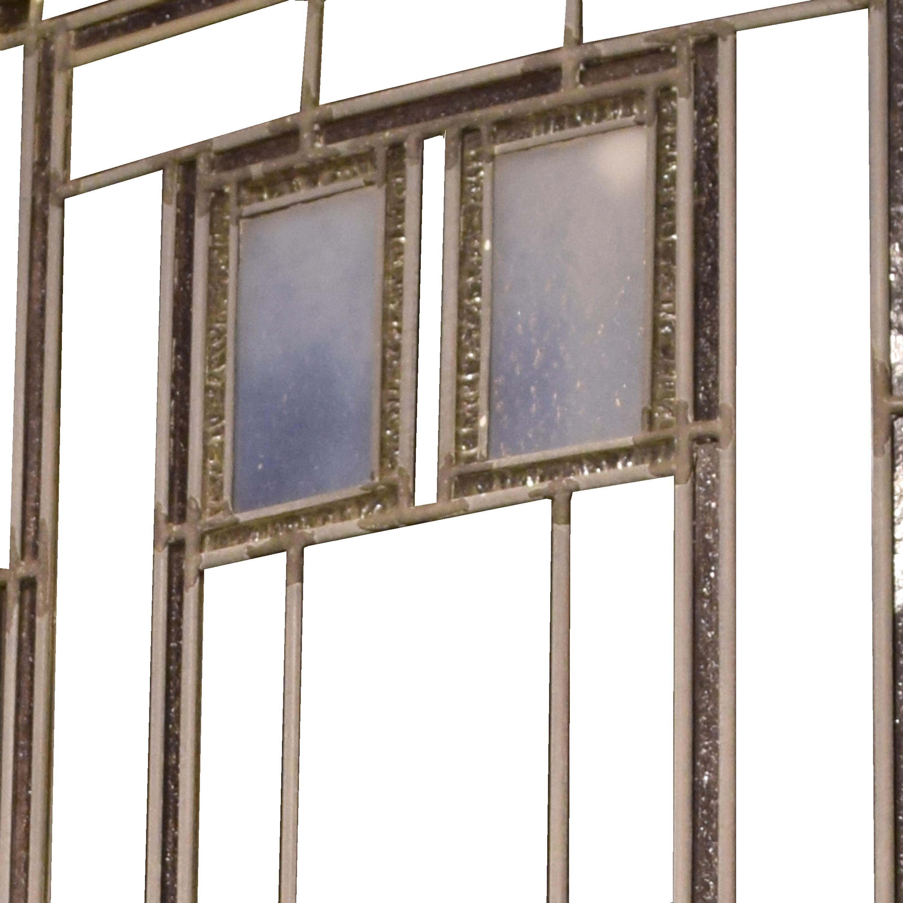 A Set of Bay Windows from the Babson House by Sullivan and Elmslie 136" W x 22" D x 50.5" H — United States, Circa 1904