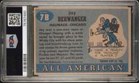 A Group 1955 Topps All American PSA Graded Football Cards,