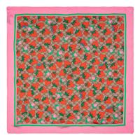 GUCCI, FIVE PRINTED SILK SCARVES