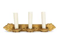 A Pair of Gilt Bronze Sconces — 19TH CENTURY