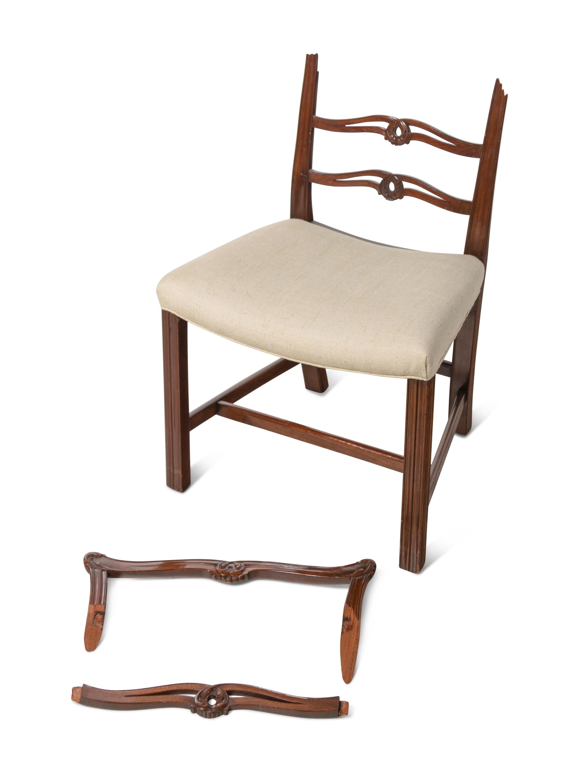 A Set of Twelve George III Style Mahogany Dining Chairs