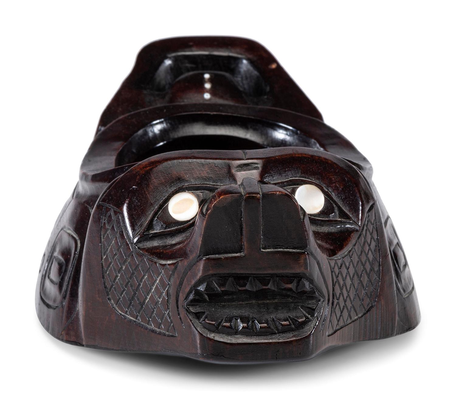 Carved Grease Bowl