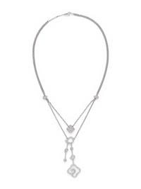 LA NOUVELLE BAGUE, WHITE GOLD AND DIAMOND NECKLACE