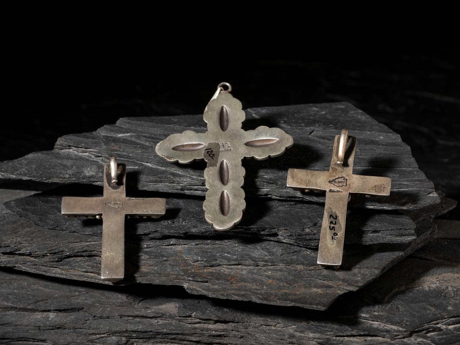 Silver Cross Pendants