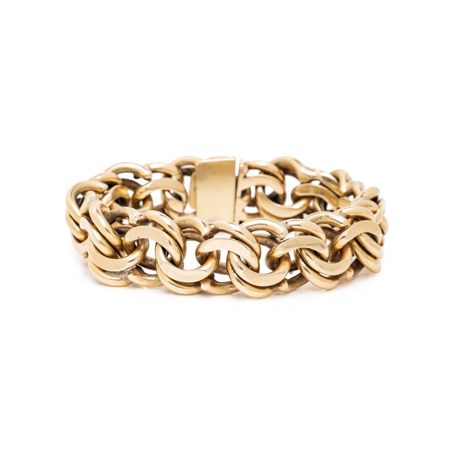 YELLOW GOLD BRACELET