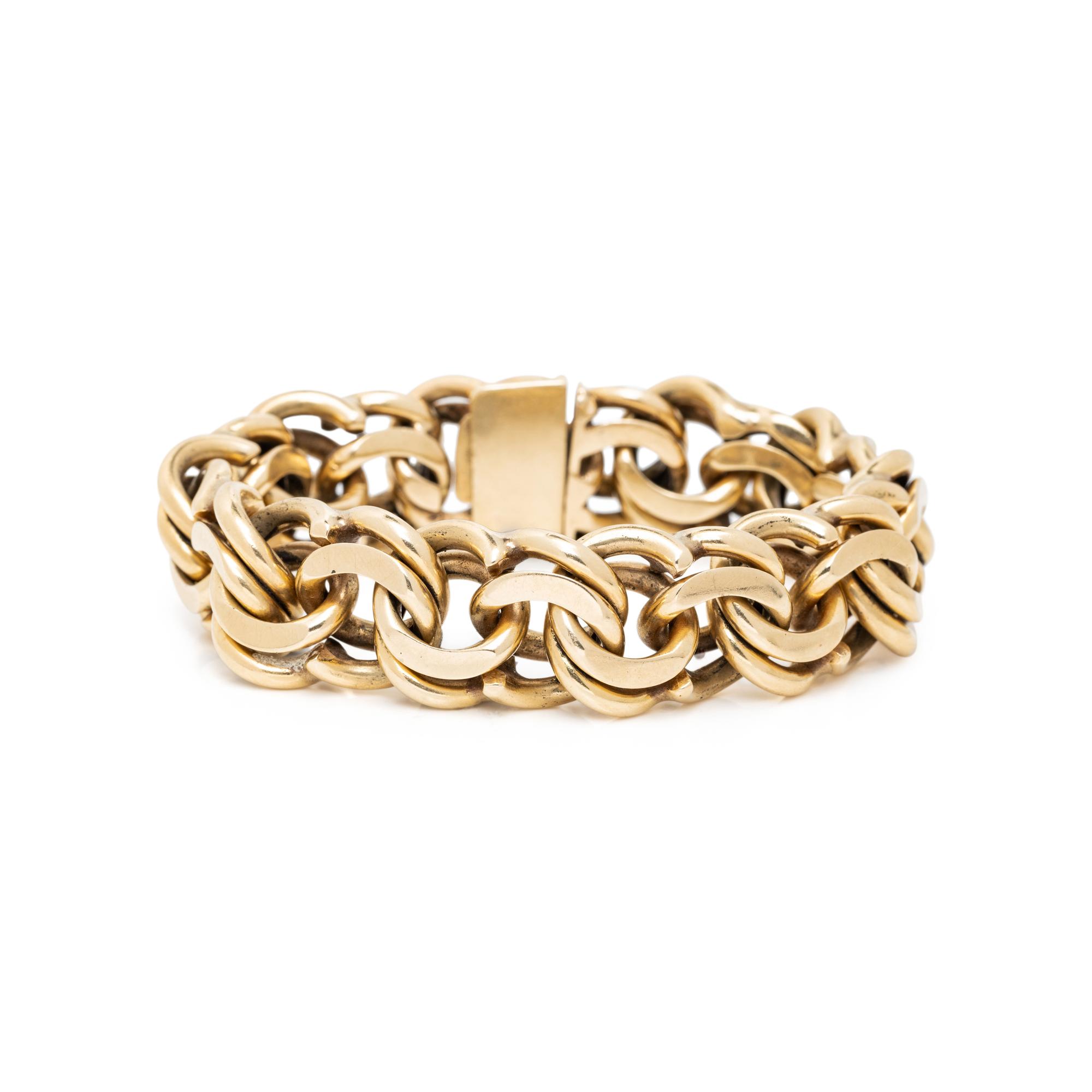 YELLOW GOLD BRACELET