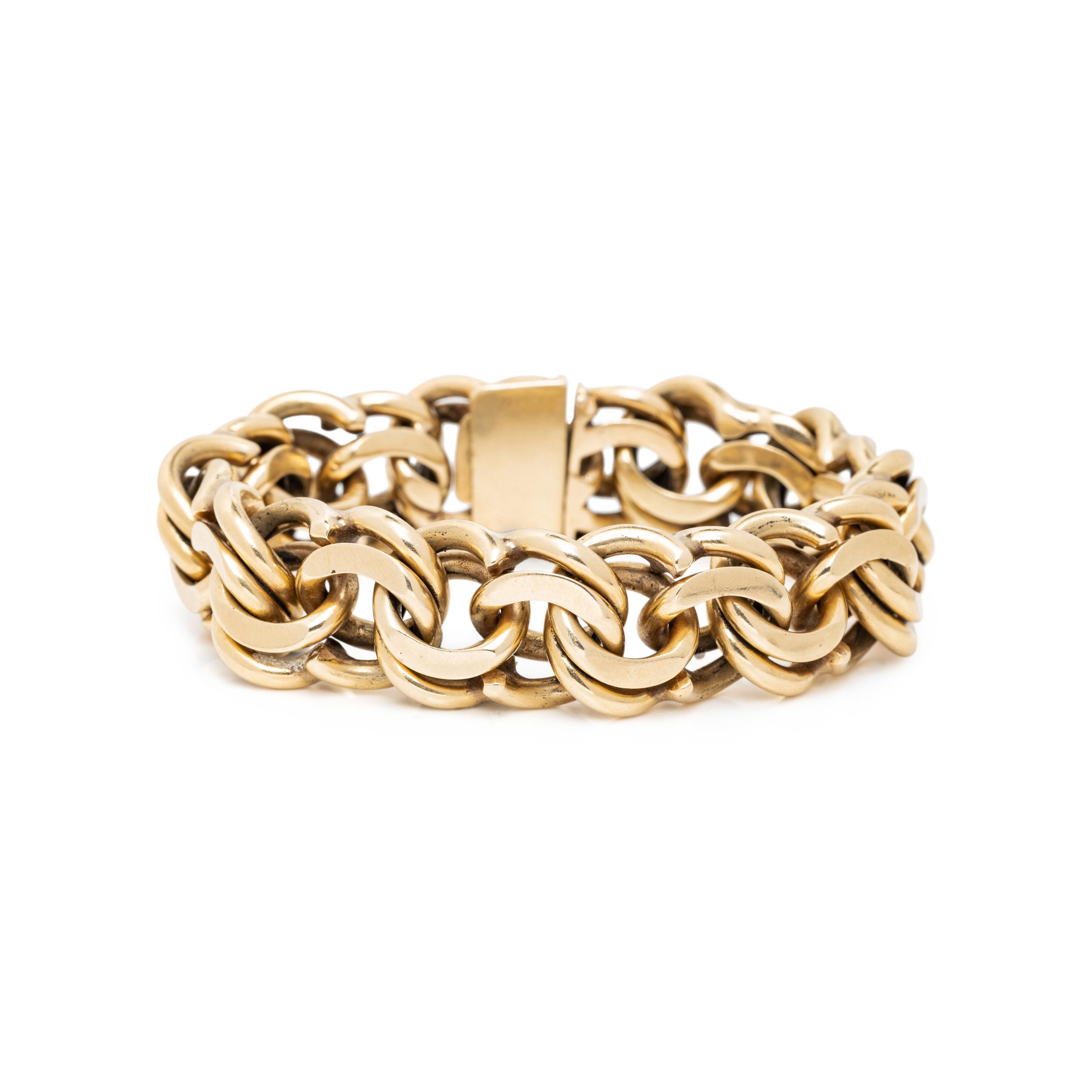 YELLOW GOLD BRACELET