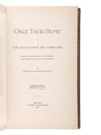 [NATIVE AMERICANA]. Books related to the Dakotas, including: