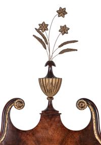 Two Georgian Style Parcel Gilt Mahogany Mirrors