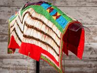 Nez Perce Dentalia Shell Dress Yoke