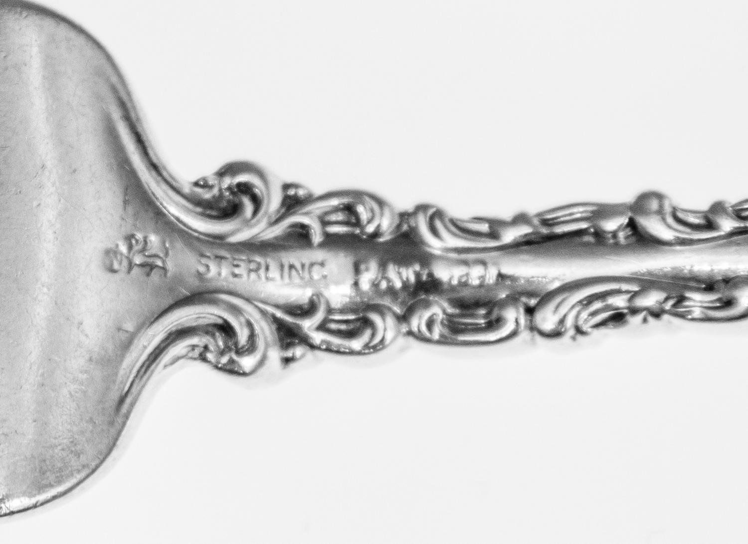 An American Silver Flatware Service