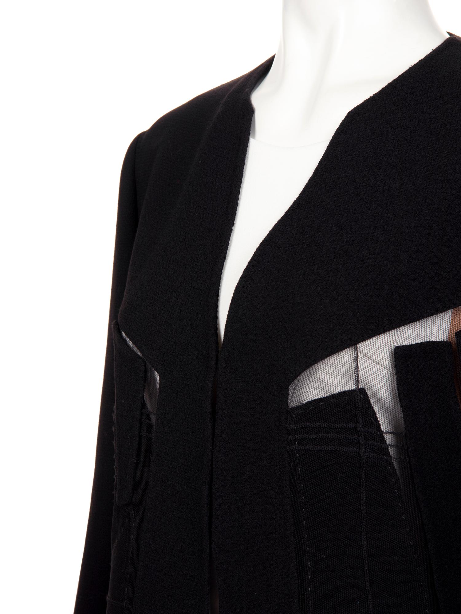 Two Ralph Rucci Wool Long Jackets