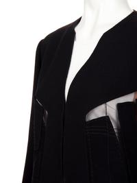 Two Ralph Rucci Wool Long Jackets