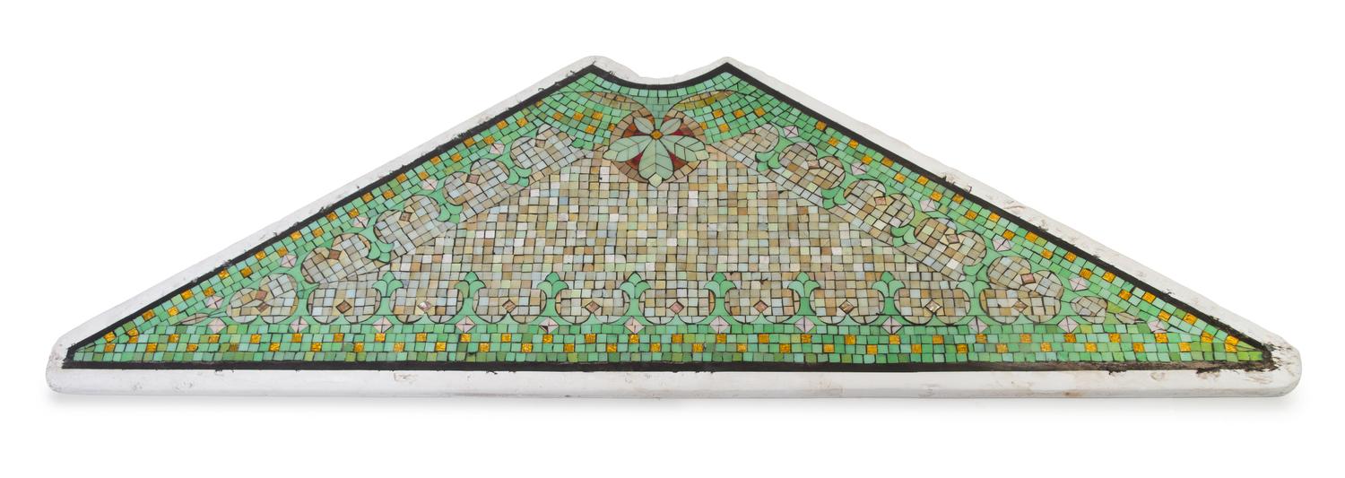 A Mosaic Panel from the Fisher Building, Chicago Length 67 1/2 inches. — D.H. BURNHAM & CO., 1896