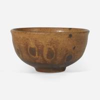 Toshiko Takaezu (American, 1922-2011) Glazed Stoneware Teabowl, USA, circa 1978