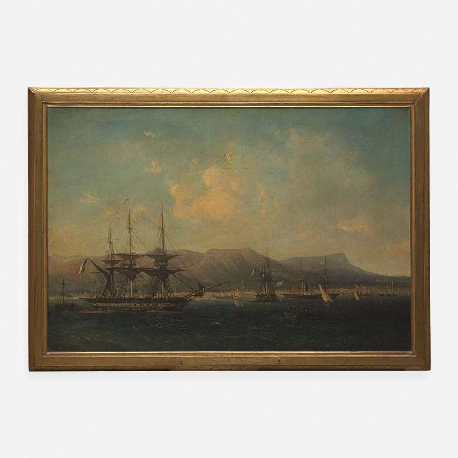 Barthélemy Lauvergne (French, 1805–1871) Vue de Toulon