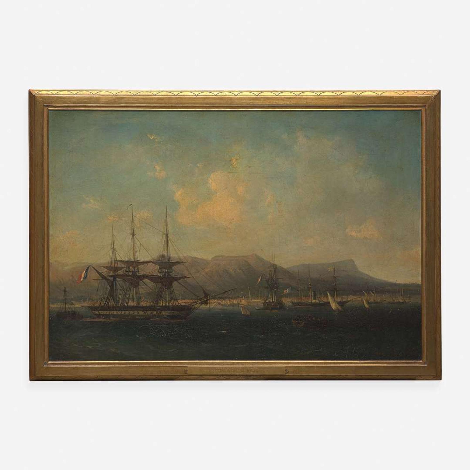 Barthélemy Lauvergne (French, 1805–1871) Vue de Toulon