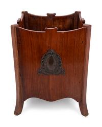 A Regency Gilt Metal Mounted Mahogany Jardinière