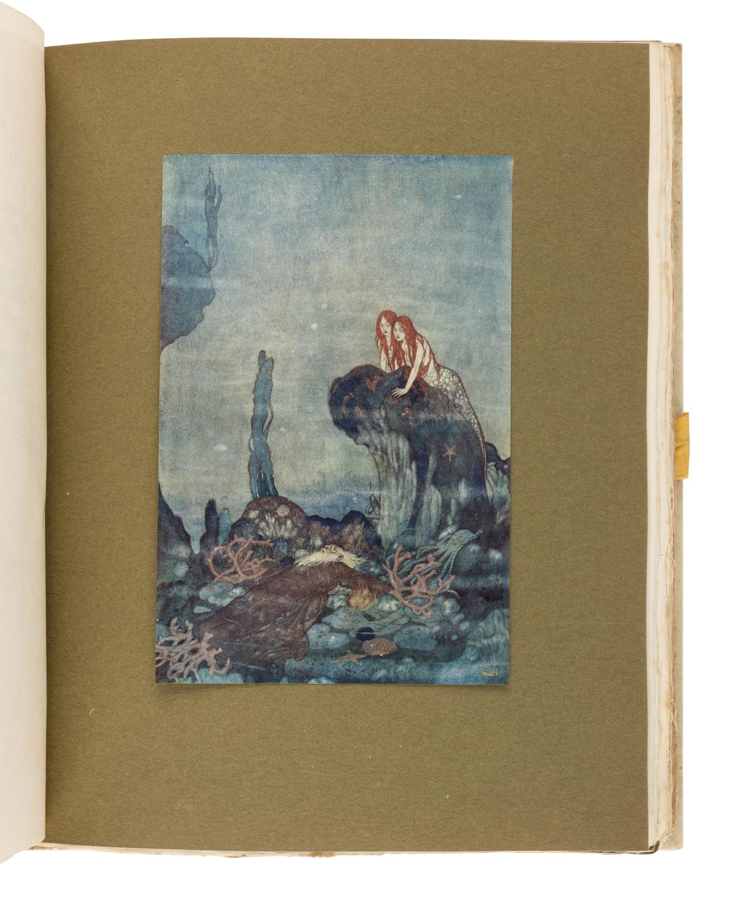 [DULAC, Edmund (1882-1953), illustrator]. SHAKESPEARE, William (1564-1616) . Shakespeare’s Comedy of The Tempest. London: Hodder & Stoughton, 1908.
