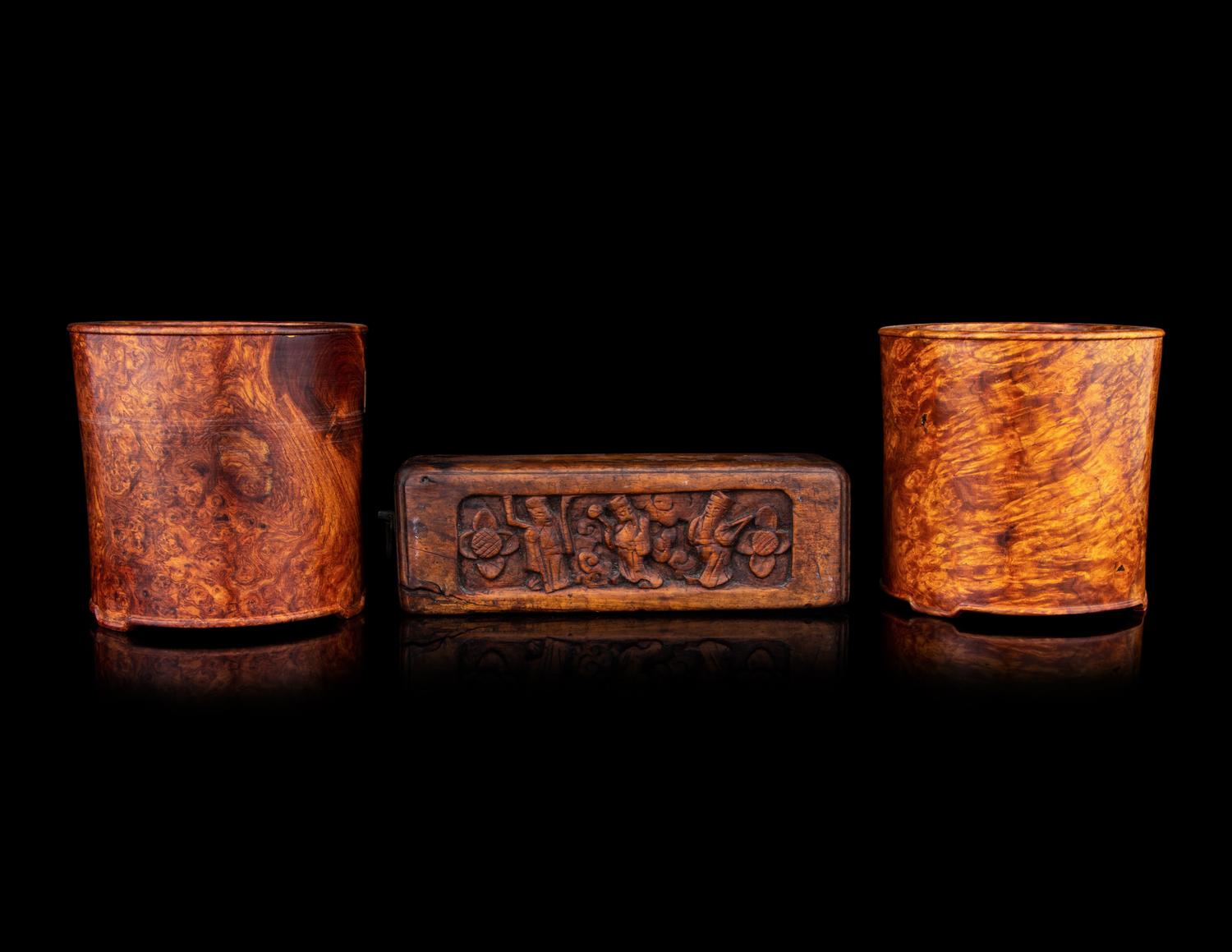 Three Hardwood Scholar‘s Objects
