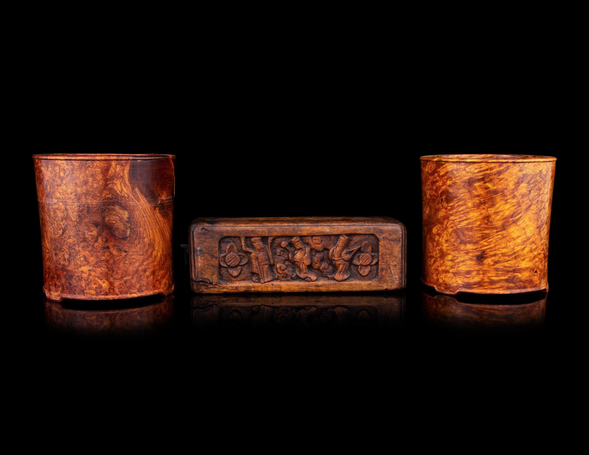 Three Hardwood Scholar‘s Objects