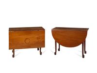 A George II Mahogany Convertible Dining Table