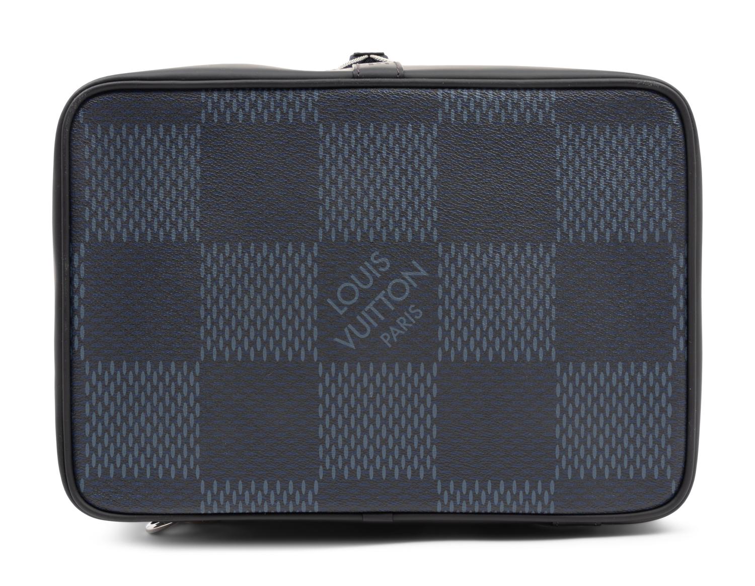 Louis Vuitton Limited Edition Sac Marin Backpack in Latitude Damier Cobalt, America's Cup, 2017