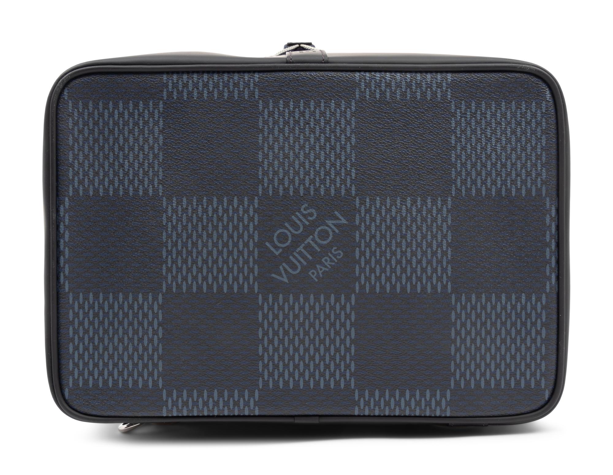 Louis Vuitton Limited Edition Sac Marin Backpack in Latitude Damier Cobalt, America's Cup, 2017