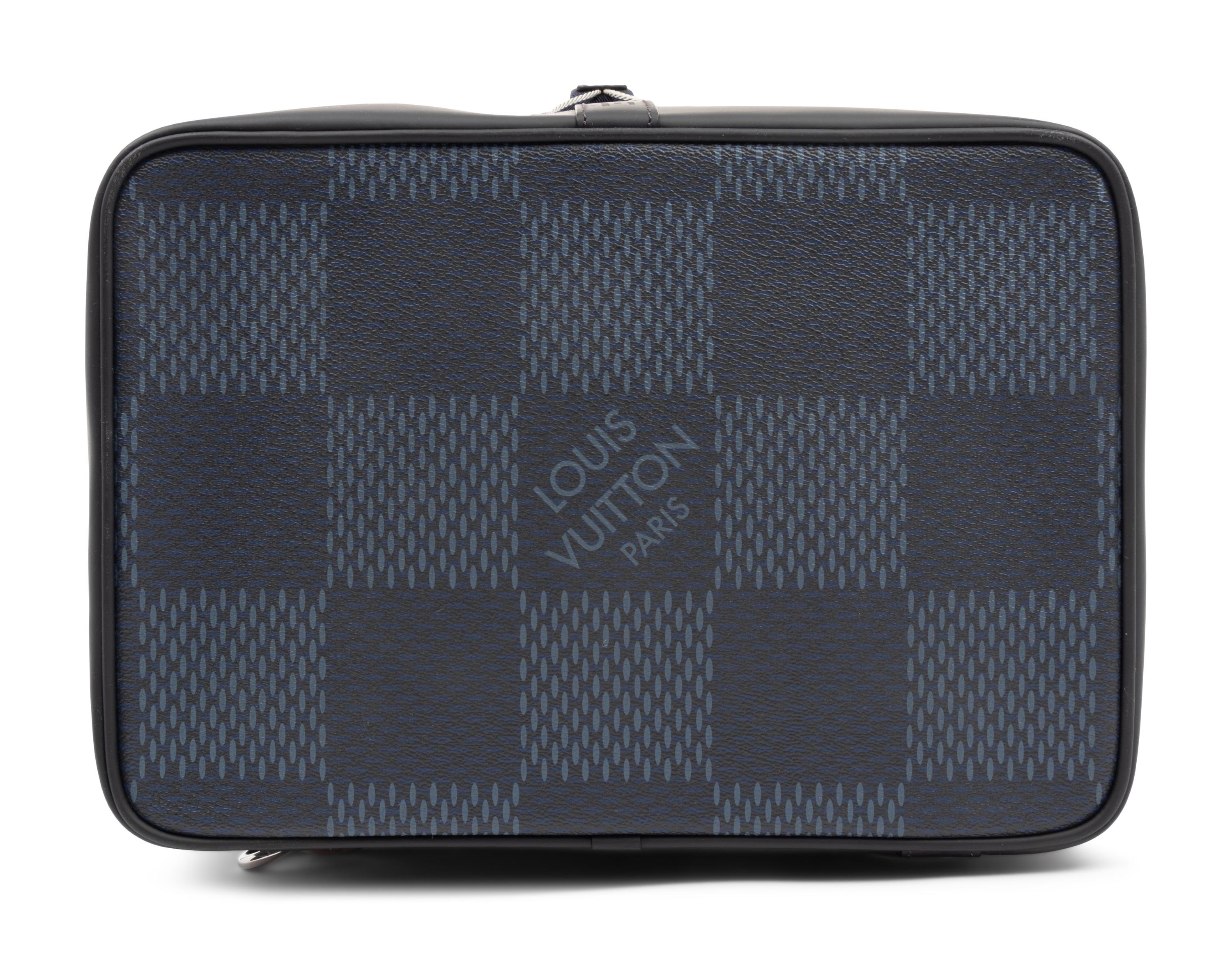 Louis Vuitton Limited Edition Sac Marin Backpack in Latitude Damier Cobalt, America's Cup, 2017