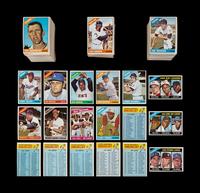 A Collection of Over 550 1966 Topps Baseball Cards Including Hall of Famers