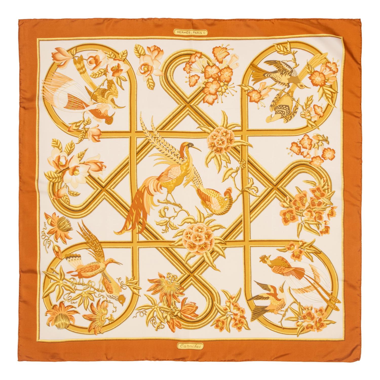Three Hermès Scarves