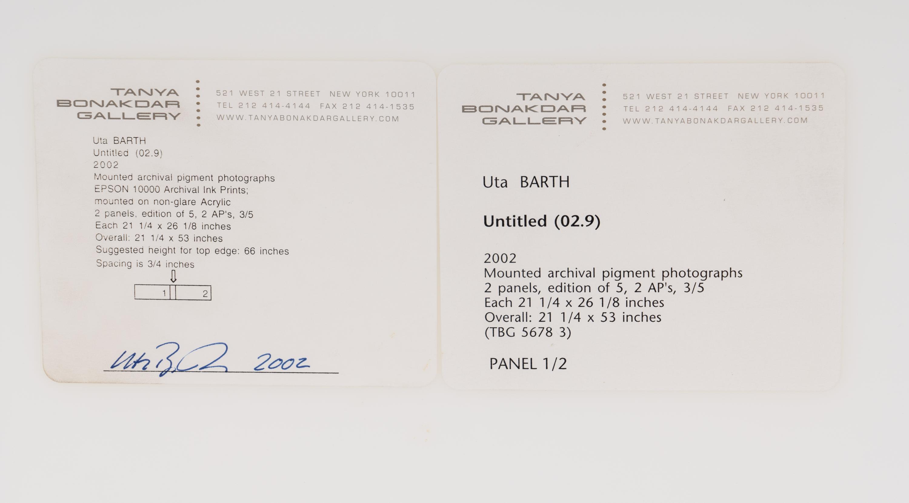 Untitled (02.9) , 2002 (diptych)