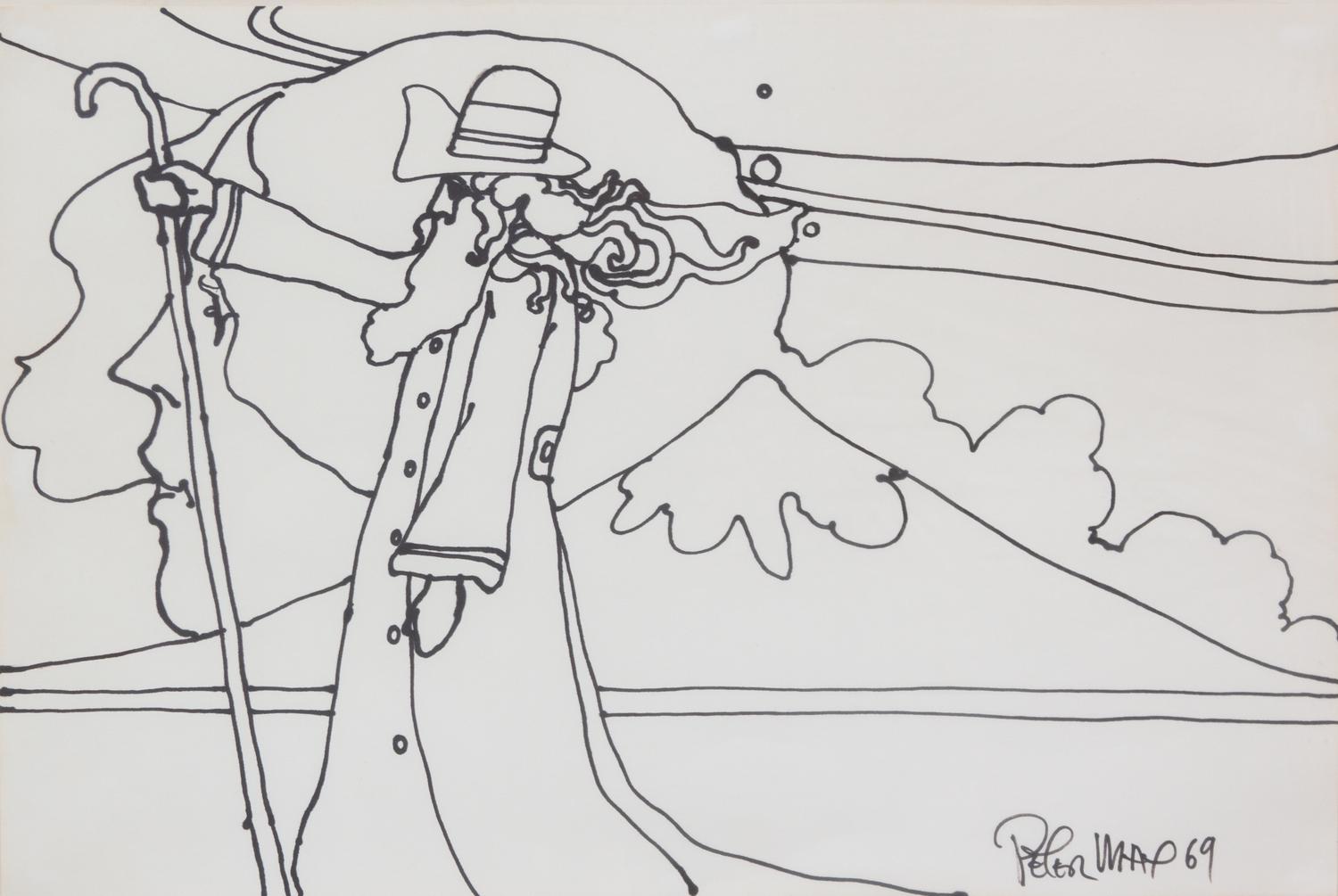 Peter Max, (American/German, b. 1937), Two Works, 1969