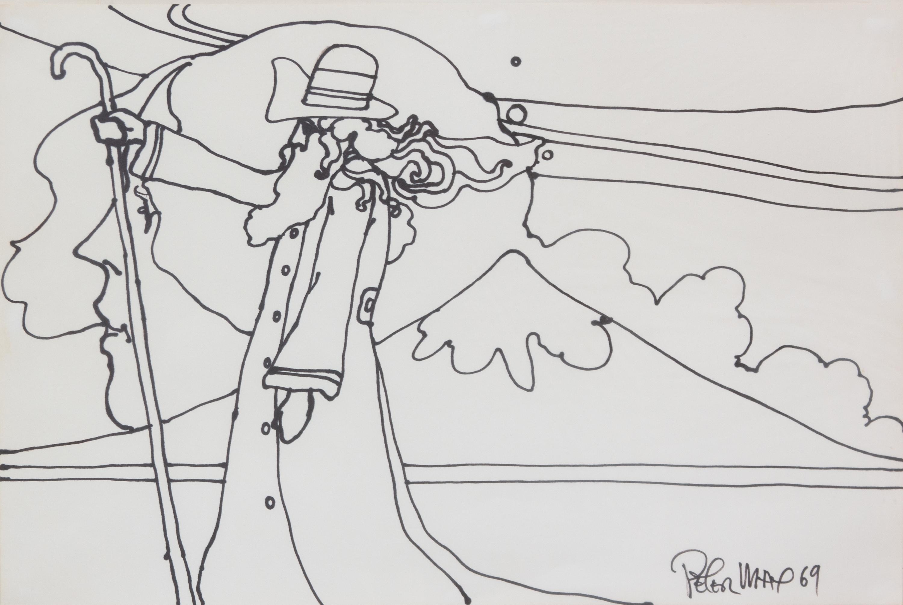 Peter Max, (American/German, b. 1937), Two Works, 1969