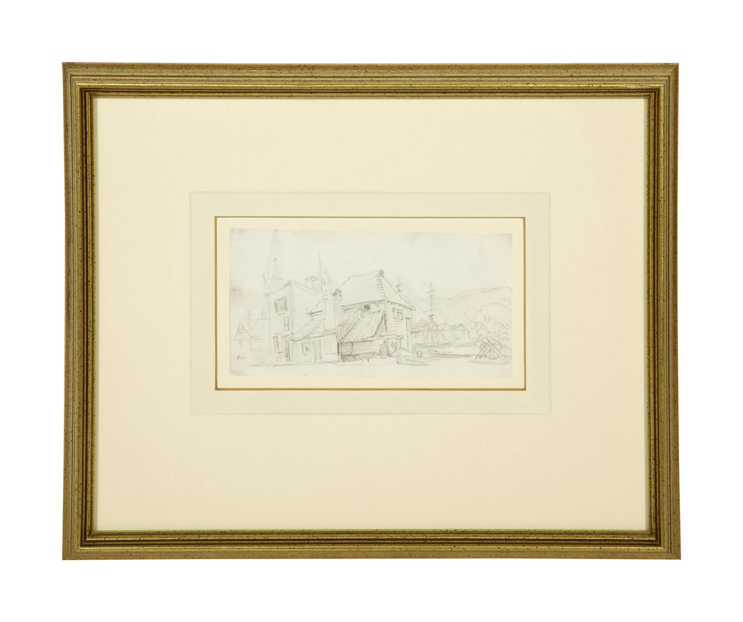 At Walberswick, Suffolk, circa 1900 and In a Seaport Town (two works)