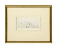 At Walberswick, Suffolk, circa 1900 and In a Seaport Town (two works)