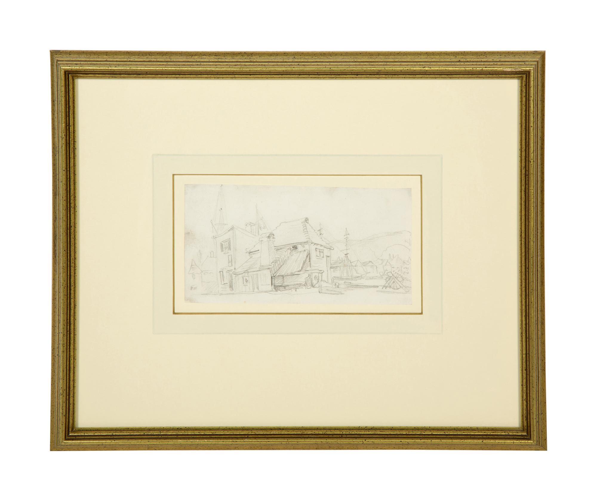 At Walberswick, Suffolk, circa 1900 and In a Seaport Town (two works)