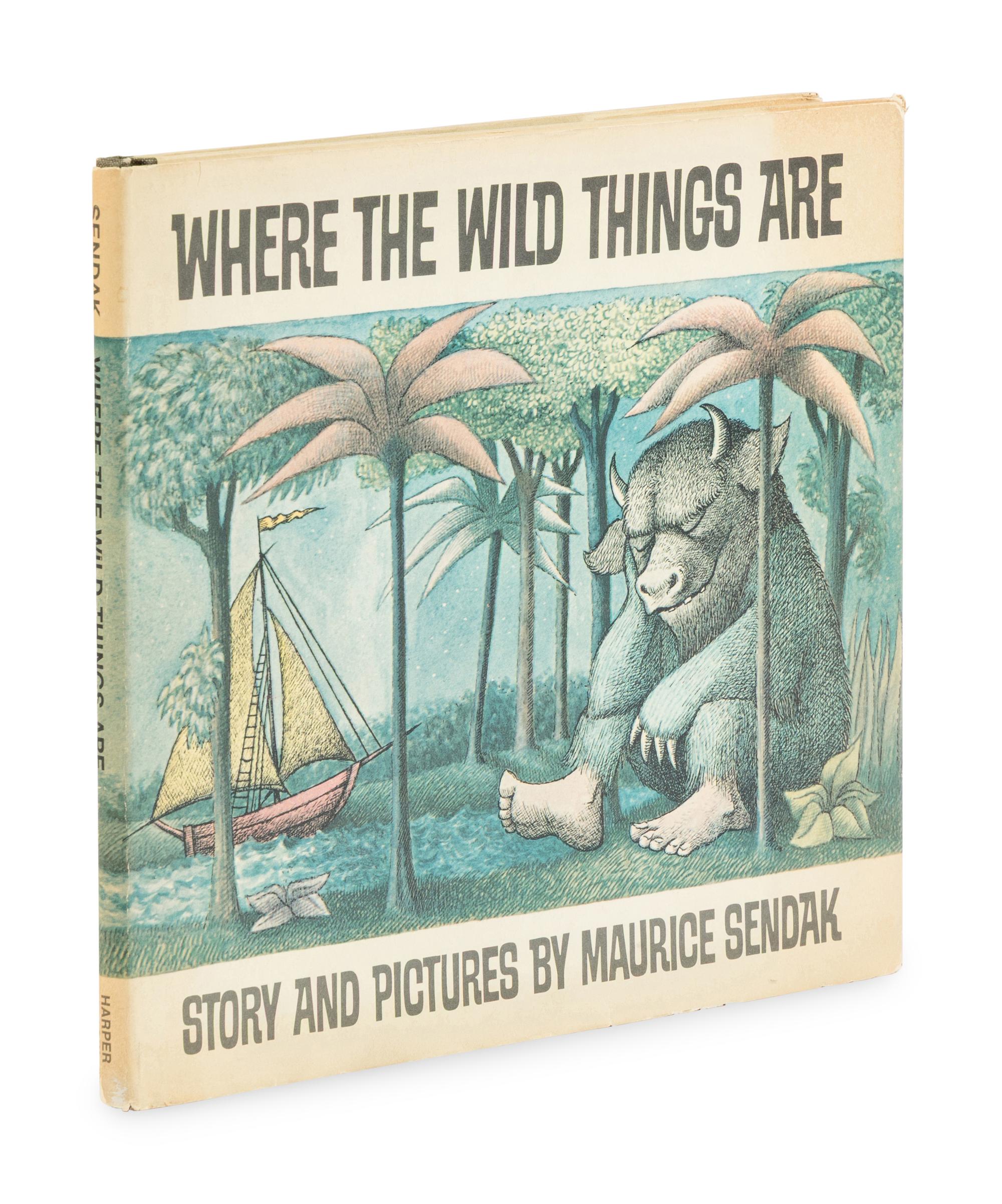 SENDAK, Maurice (1928-2012). Where the Wild Things Are . New York: Harper and Row, Publishers, 1963.