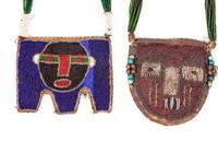 African Beaded Necklaces and Zulu Hat