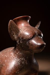 A Colima Dog Effigy Vessel