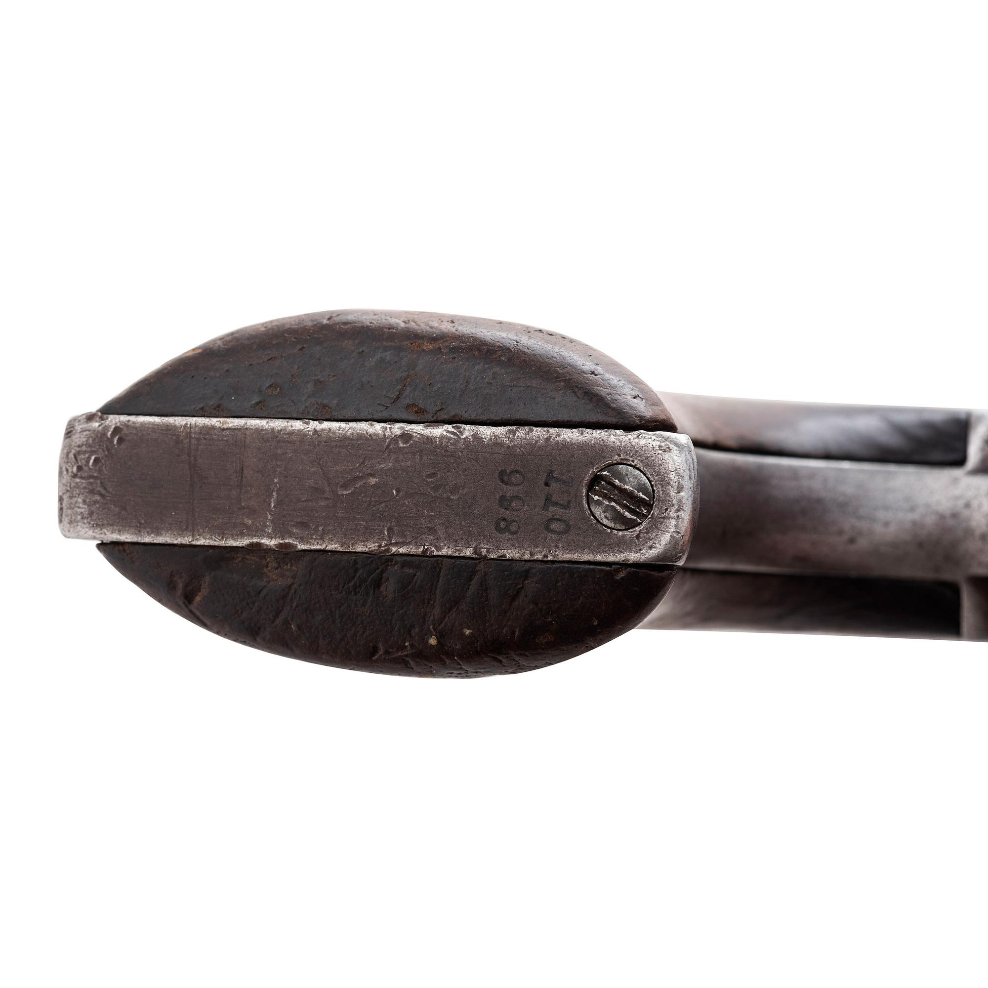 Mixed Numbers U.S. Marked "DFC" Inspected Colt Model 1873 Revolver Altered to Belly Gun
