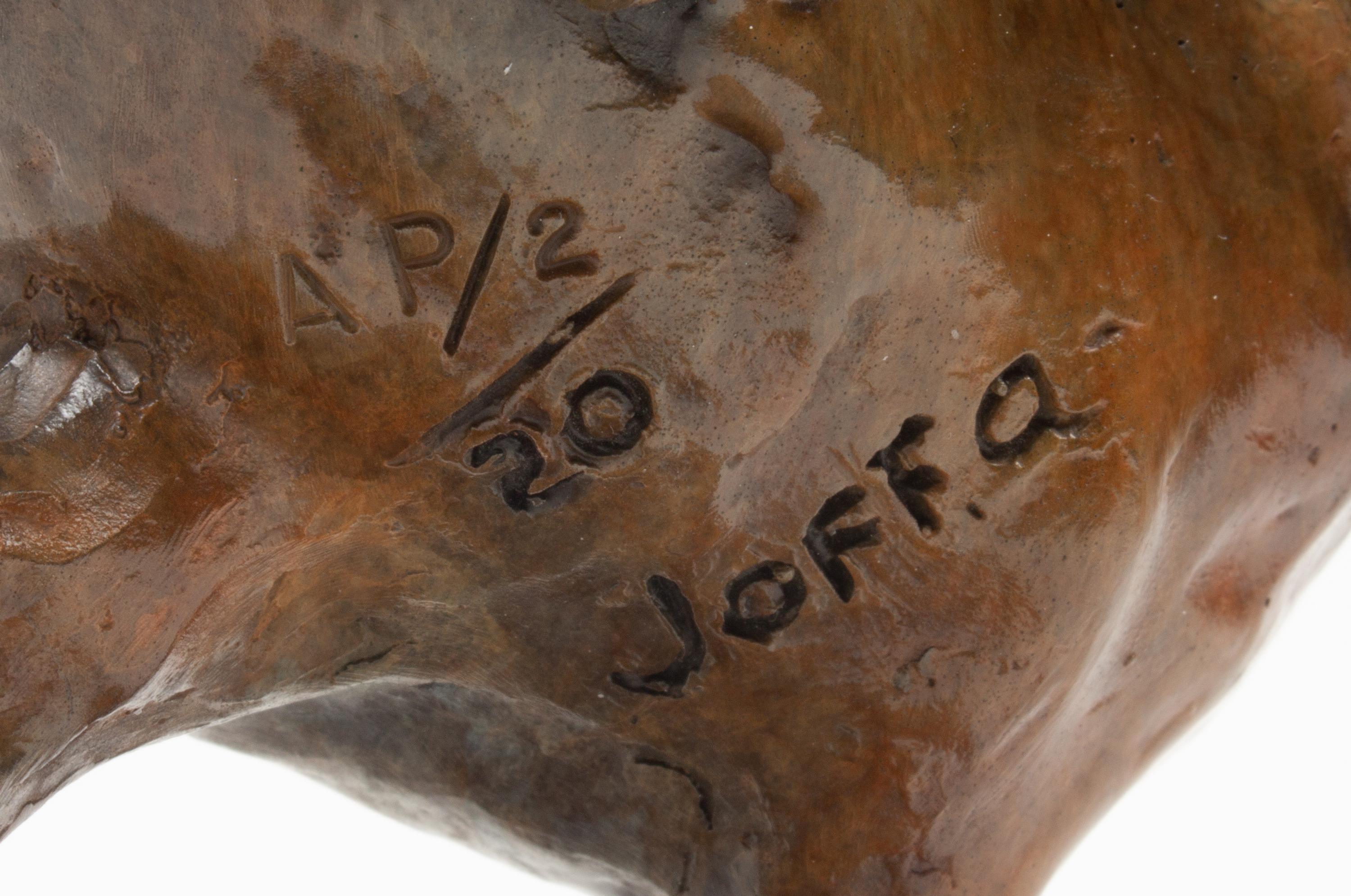 Two Sculptures: Rooster's Delight , edition 6/25 and Strutting Rooster , Artist Proof 2/20