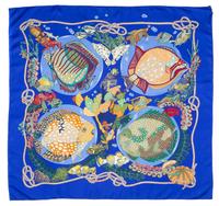 An Hermes 90cm Silk Scarf, 36" x 36"