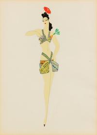 Erte (Romain de Tirtoff), (French, 1892-1990), Les Tickets