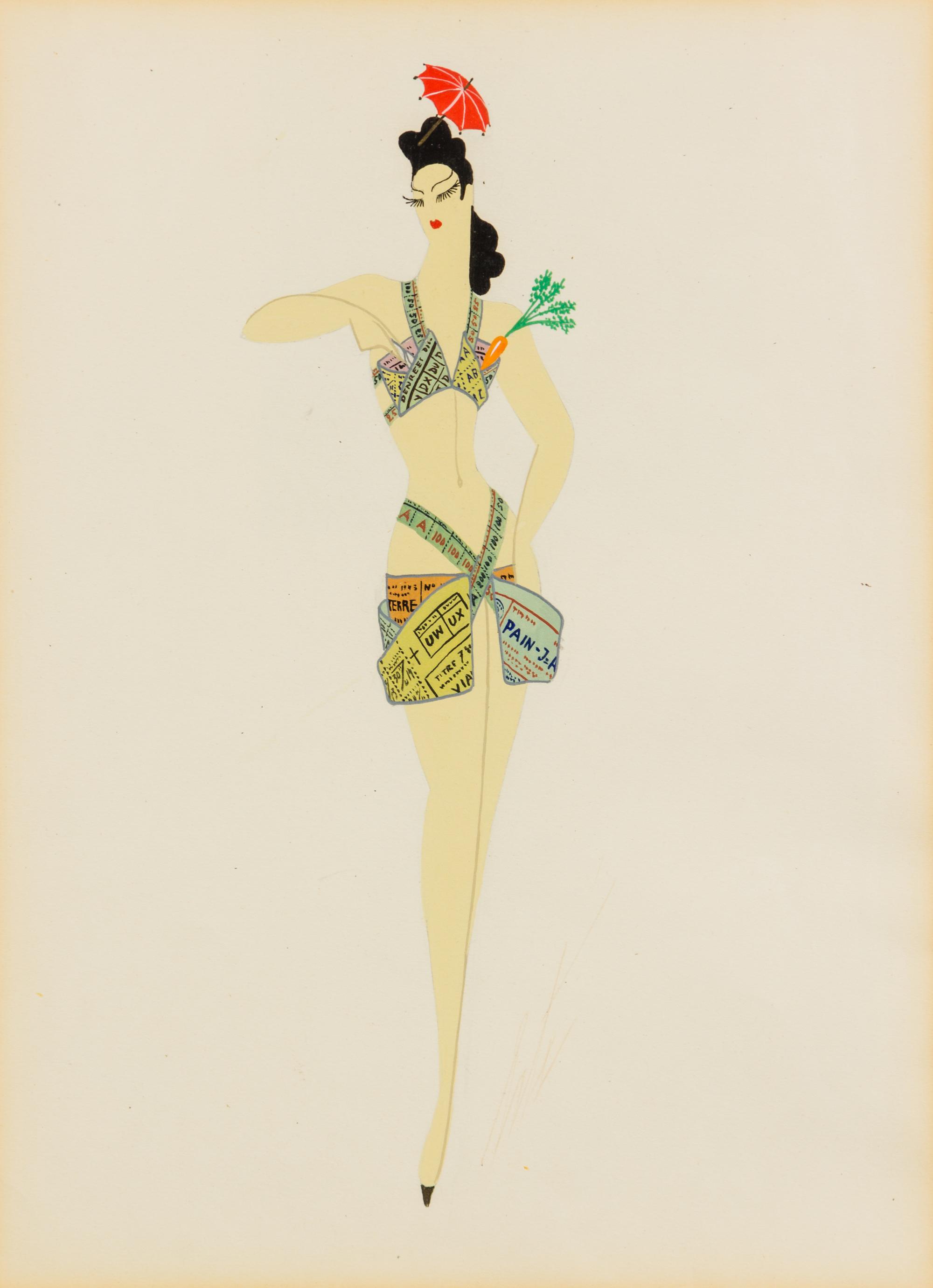 Erte (Romain de Tirtoff), (French, 1892-1990), Les Tickets