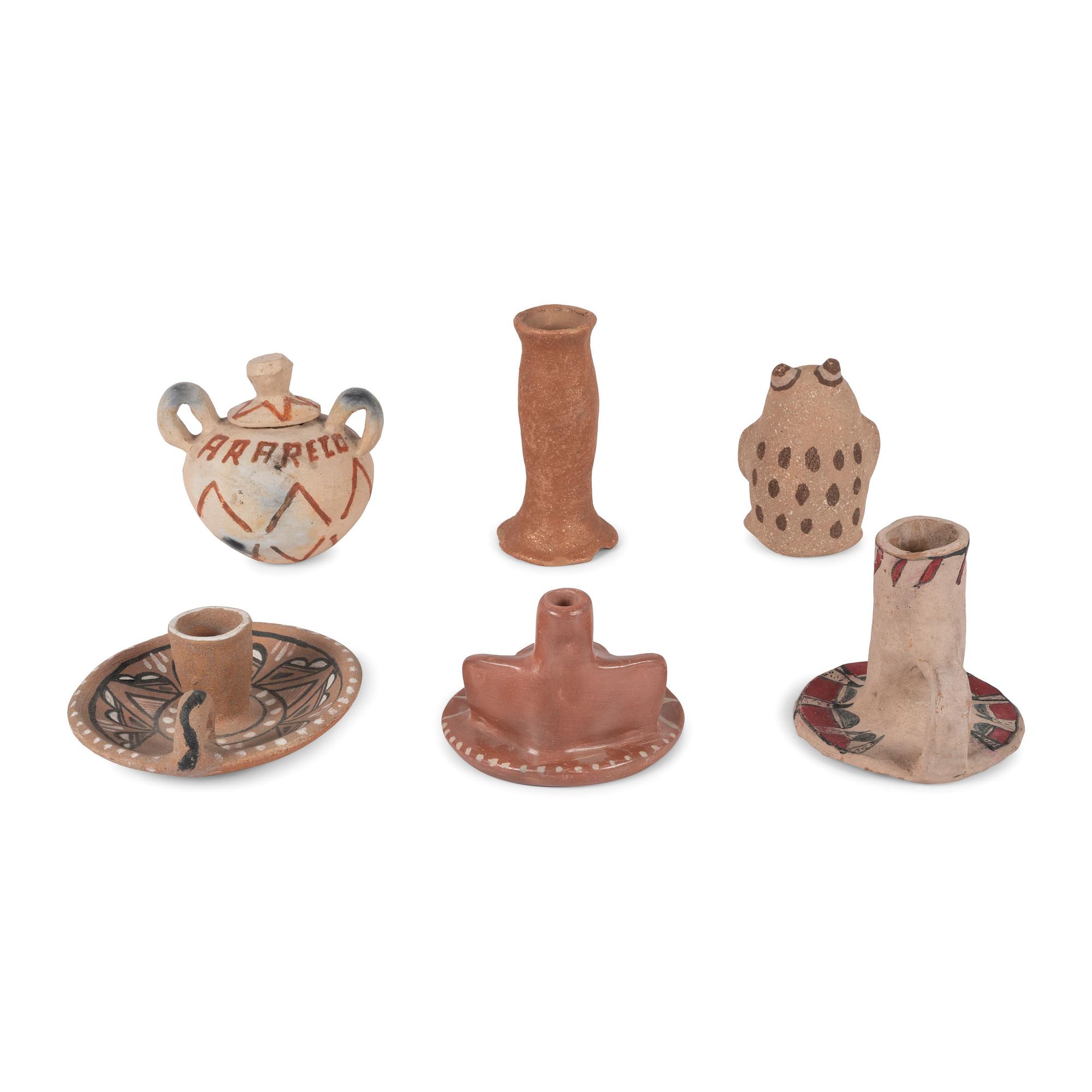 Collection of Pueblo Souvenir Pottery