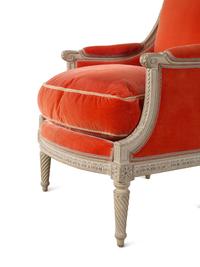 A Pair of Louis XVI Painted Bergères