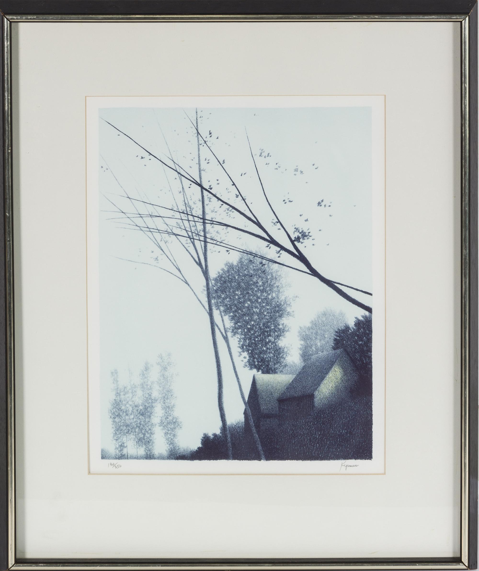 Robert Kipniss, (American, b. 1931), Windswept, 1976