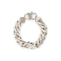 WHITE GOLD CURB LINK BRACELET