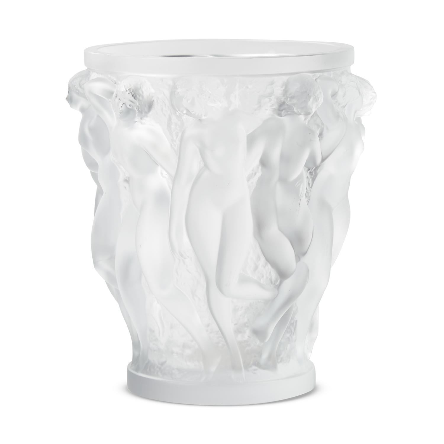 René Lalique (French, 1860–1945) — Bacchantes vase